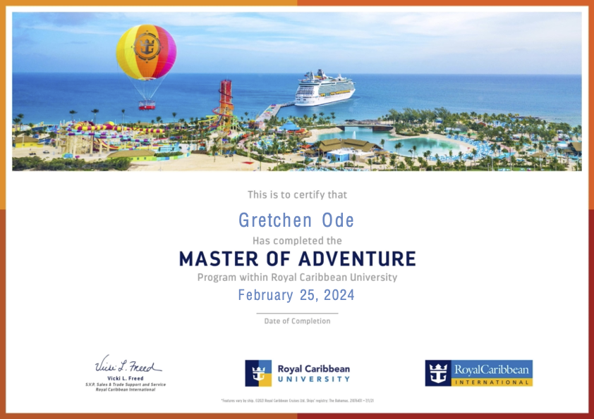Royal Caribbean Master of Adventure